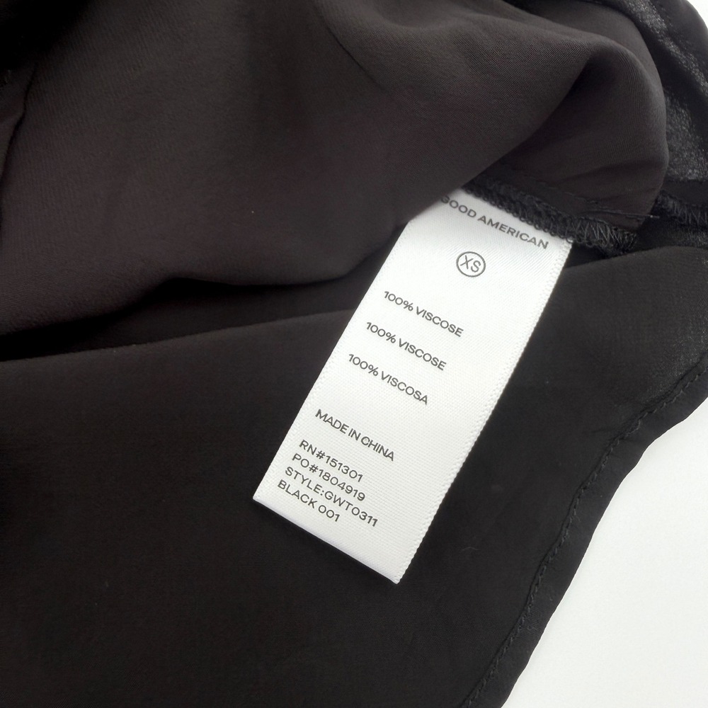 Good American Cowl‎ Neck Bias Cut Chiffon Camisole - Picture 10 of 12